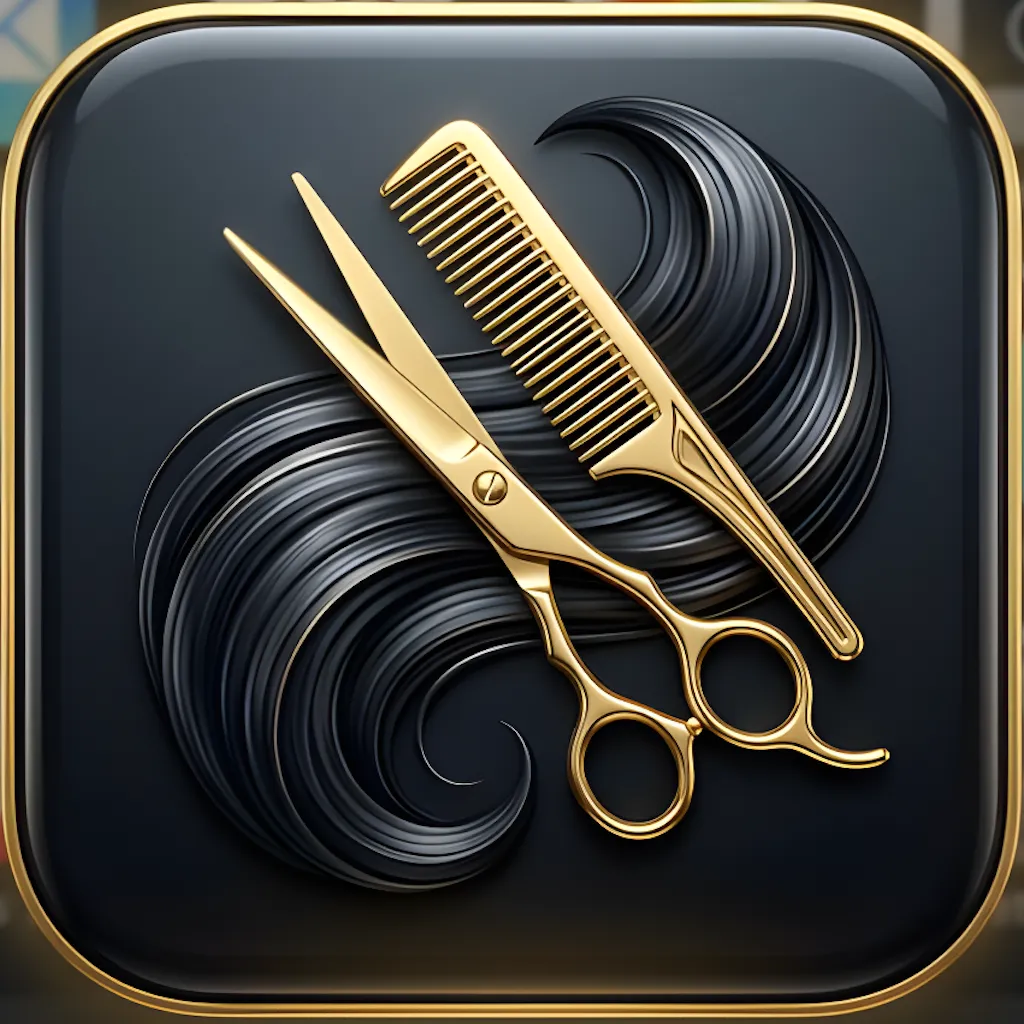 Hair Style Changer App Icon
